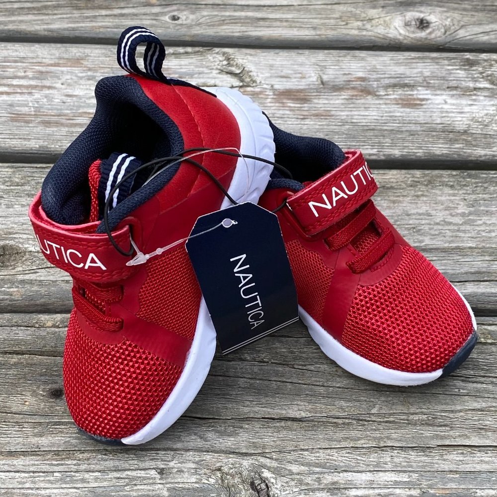 Nautica Red Toddler Shoes/Sneakers (Size 5)